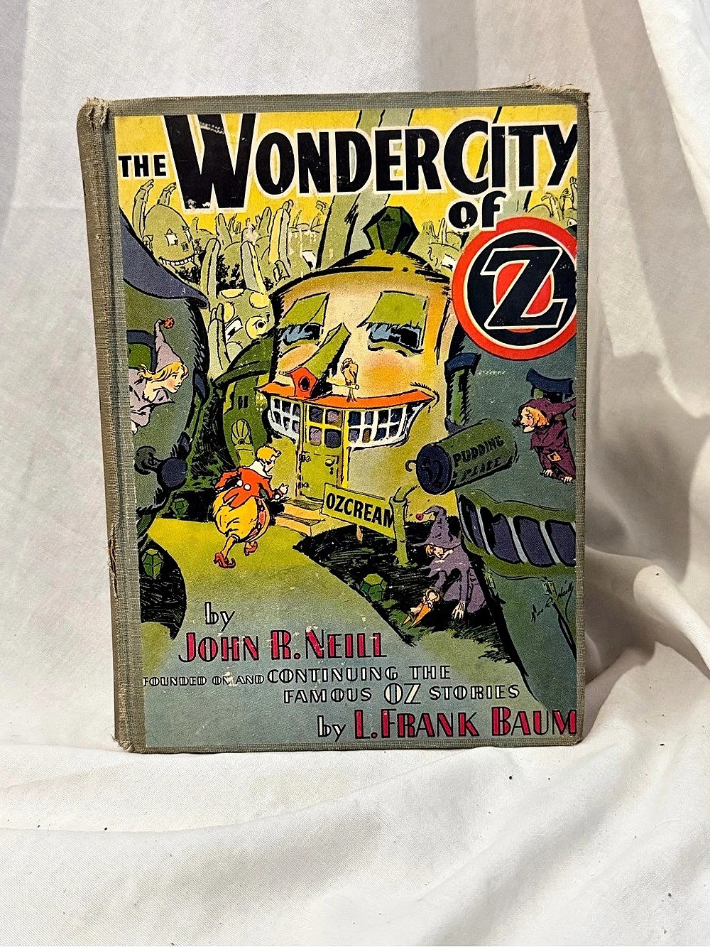 The Wonder City of Oz 1940 Illustrated Hardcover Book